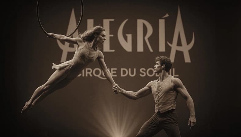 Grand Chapiteau Zirkuszelt von Cirque du Soleil auf der Theresienwiese in München