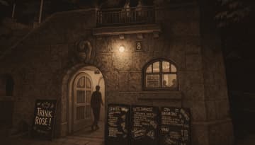 Crönlein: eine Bar, wie aus einer alten Wand geschnitten – mit Musik, Wein und Freiheit