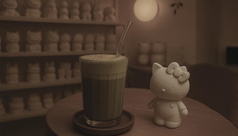 Innenraum des Cafés FÉLA in München