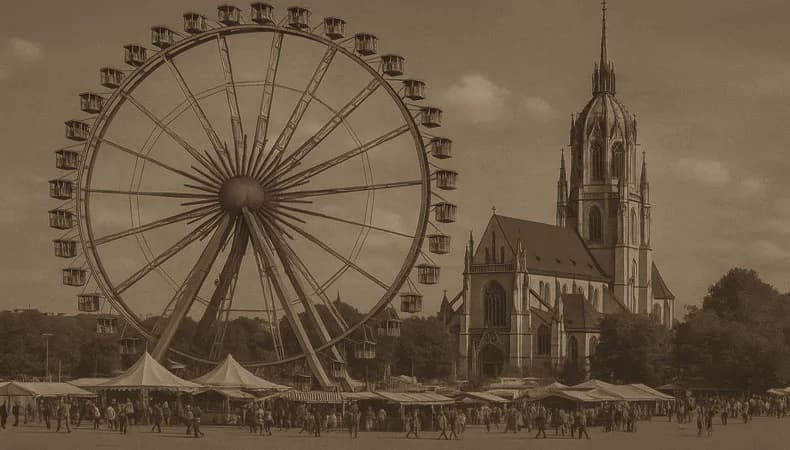 Münchner Frühlingsfest 2025 auf der Theresienwiese