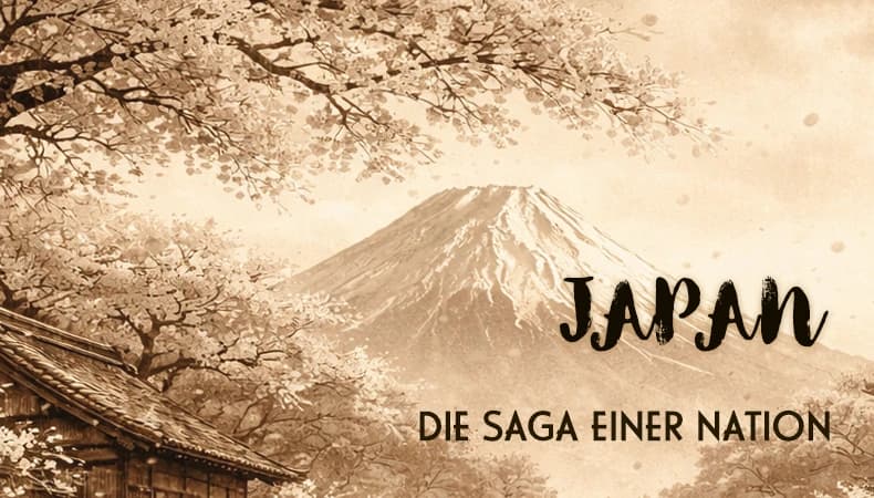 Сценическое повествование об истории Японии с рассказчиком и музыкой кото