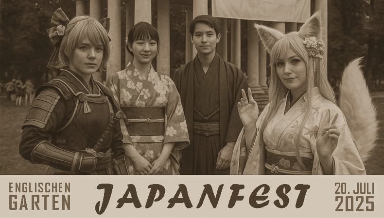 Festival Japanfest im Englischen Garten in München