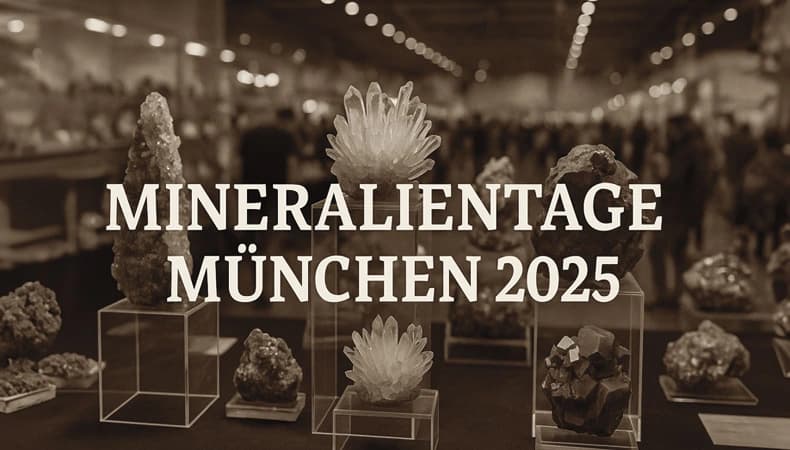 Mineralien- und Kristallausstellung auf den Mineralientagen München
