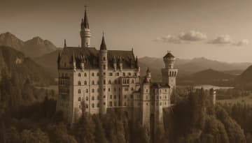 Schloss Neuschwanstein — замок, ставший символом романтизма в сердце Баварии