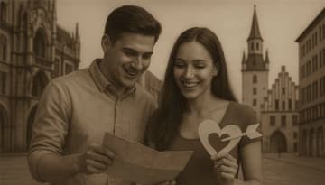 Paarzeit in München: eine romantische Schatzsuche für zwei
