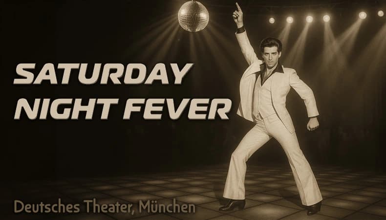 Szene aus dem Musical Saturday Night Fever in München