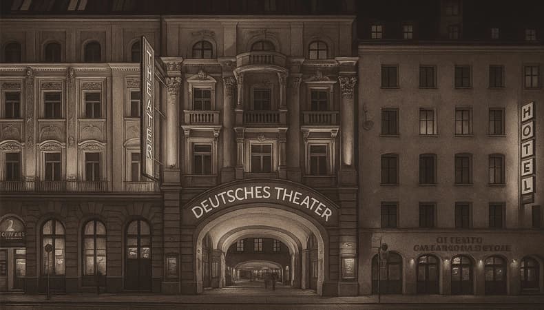 Fassade des Deutschen Theaters in München