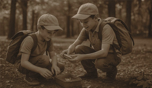 Geocaching mit Kindern in München